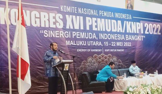 Ketua MK Jadi Narsum Dialog Kebangsaan Kongres KNPI di Ternate