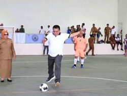 Wakil Bupati Labuhanbatu Buka Turnamen Futsal Korpri