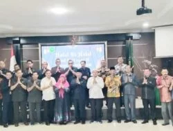 Halalbihalal Pengadilan Tinggi Medan, Prof Ansari: Idul Fitri Momentum Meningkatkan Silaturahim dan Kepedulian